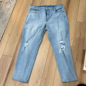 Old Navy Light Blue Straight Leg Jeans